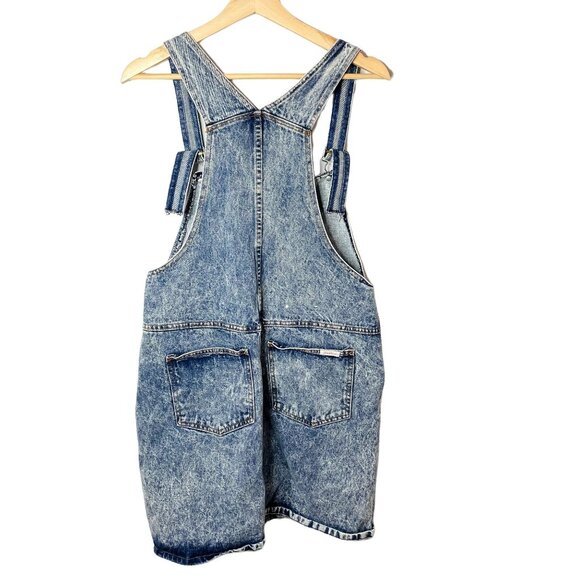Womens Overall Denim Jean Dress New Breed  Adjustable Staps Size S u - Picture 4 of 5